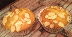 Almond Flake Muffins