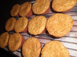 carrot cupcakes rack