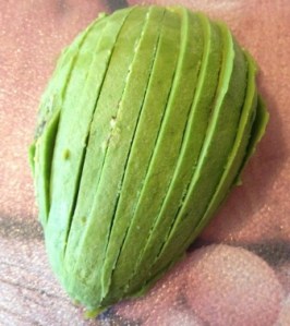 sliced avocado
