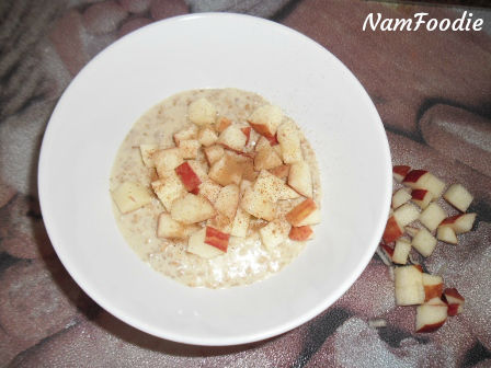 oats apple cinnamon