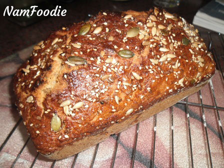 Namfoodie whole wheat seed bread