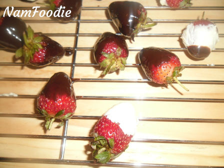 chocolate covered strawberries