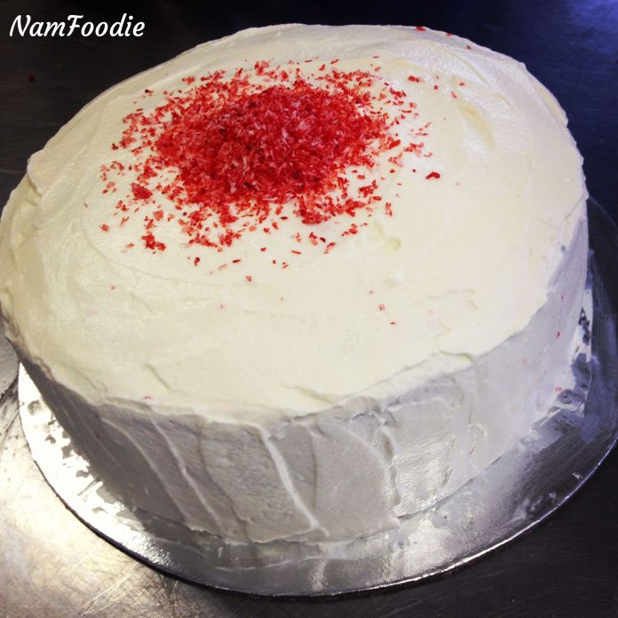 Read Velvet cake done