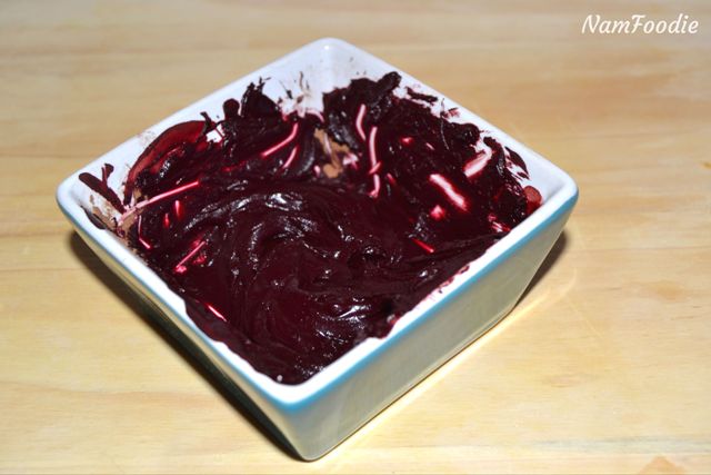 Red velvet cupcakes red paste