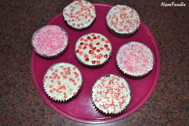 red velvet cupcakes