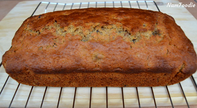 Festive banana bread