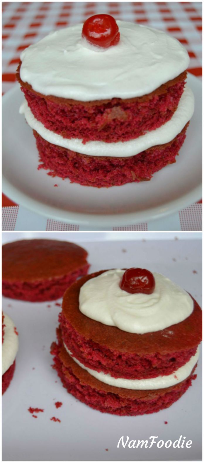 red velvet mini cakes