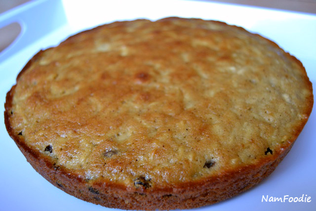 apple raisins cake