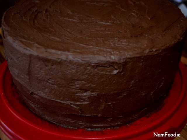 Chocolate cake crop