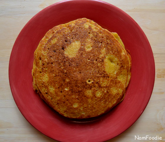 Pumpkin pancakes small