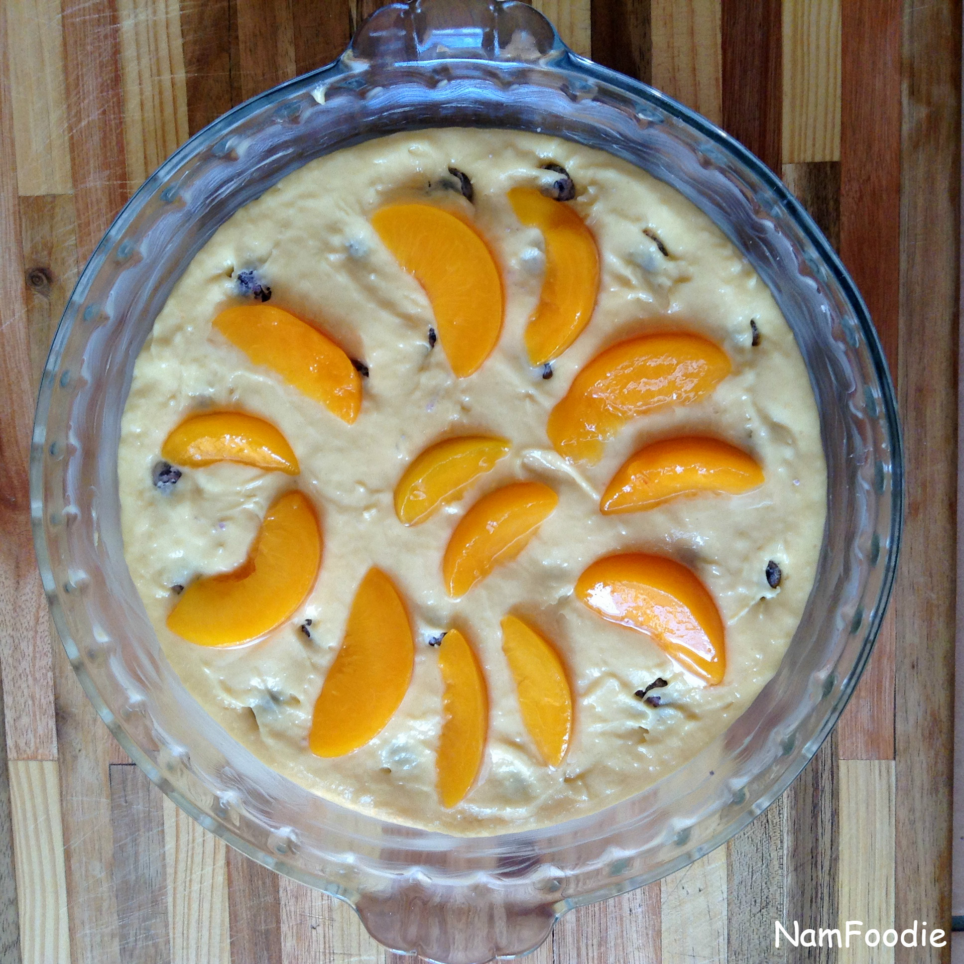 blueberry-and-peach-coffee-cake-topping